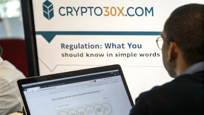 crypto30x.com Regulation What You Should Know in Simple Words